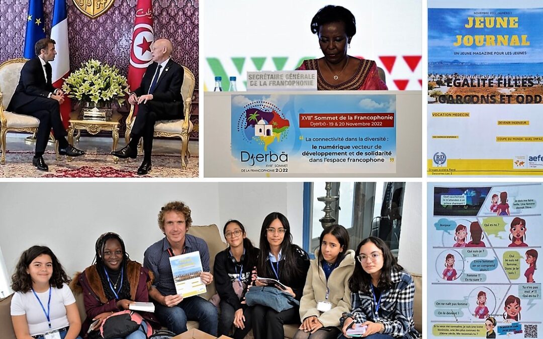 A Djerba, la jeunesse tunisienne déclare sa flamme à la Francophonie